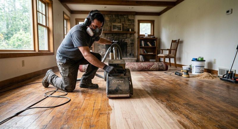 Wood Floor Refinishing in Alpharetta, GA
