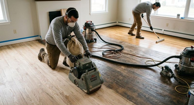 Birch Floor Refinishing in Olathe, KS