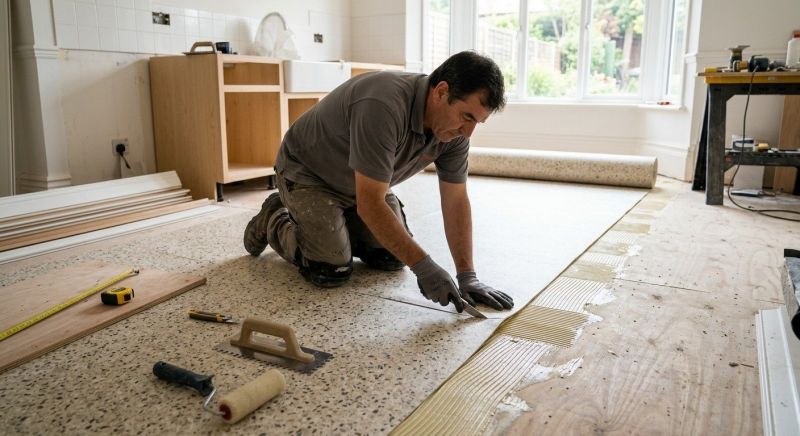 Linoleum Flooring Replacement in Manassas, VA