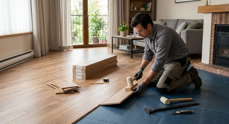 Plank Laminate Installation in Sacramento, CA