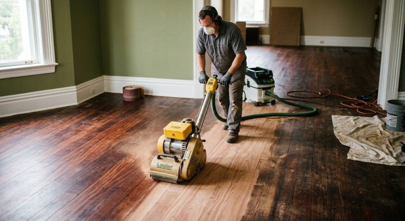 Teak Floor Refinishing in Alpharetta, GA