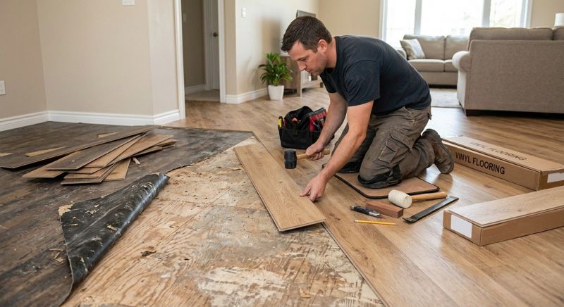 Vinyl Flooring Installation in Longmont, CO