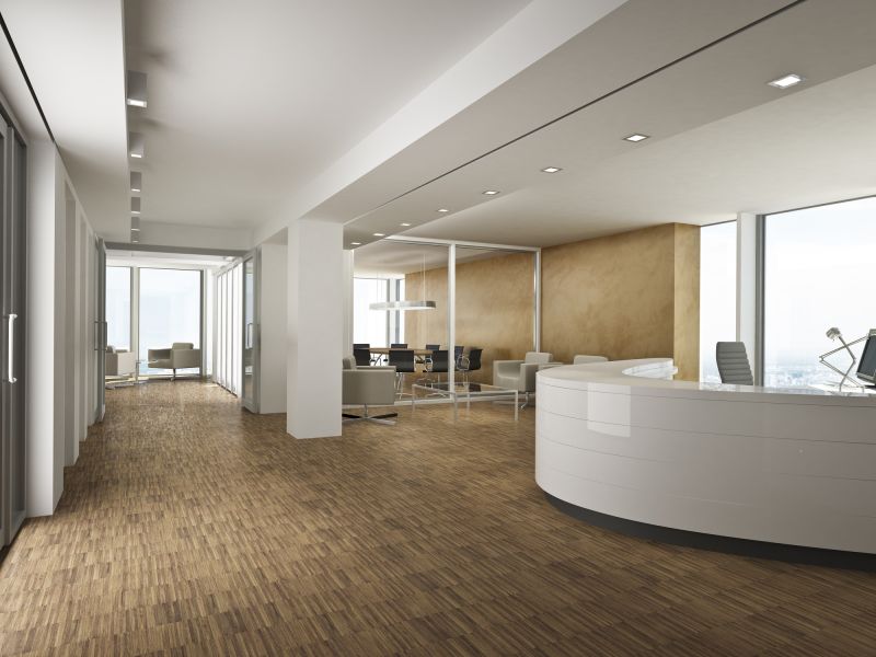 Hardwood Flooring in Home Office